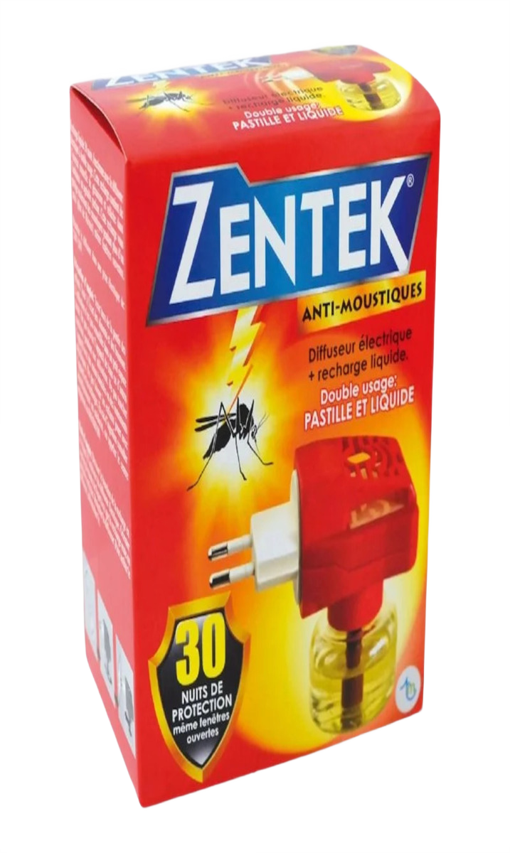 Zentek Recharge Liquide Anti-Moustique 30Nuit