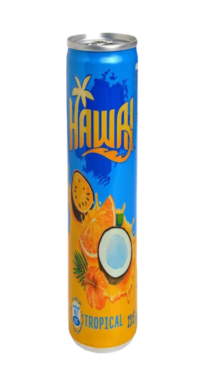 Hawai Tropical Canette 25CL