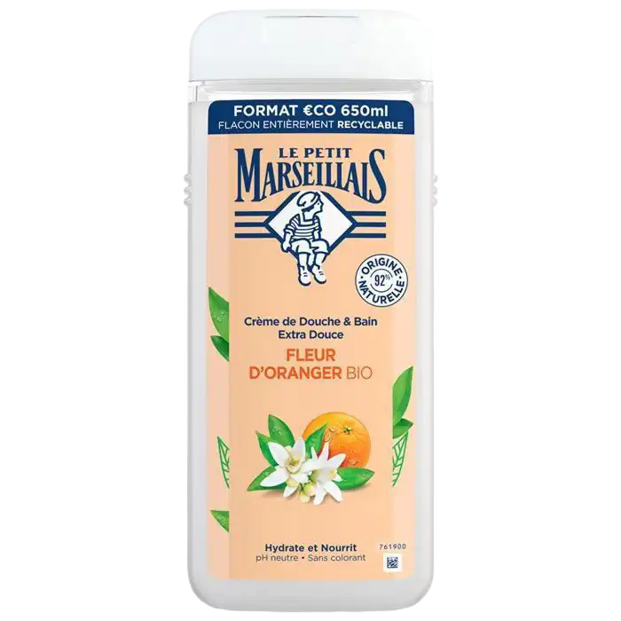 Marseillais Doux Gel Douche Fleur d'oranger 650ML