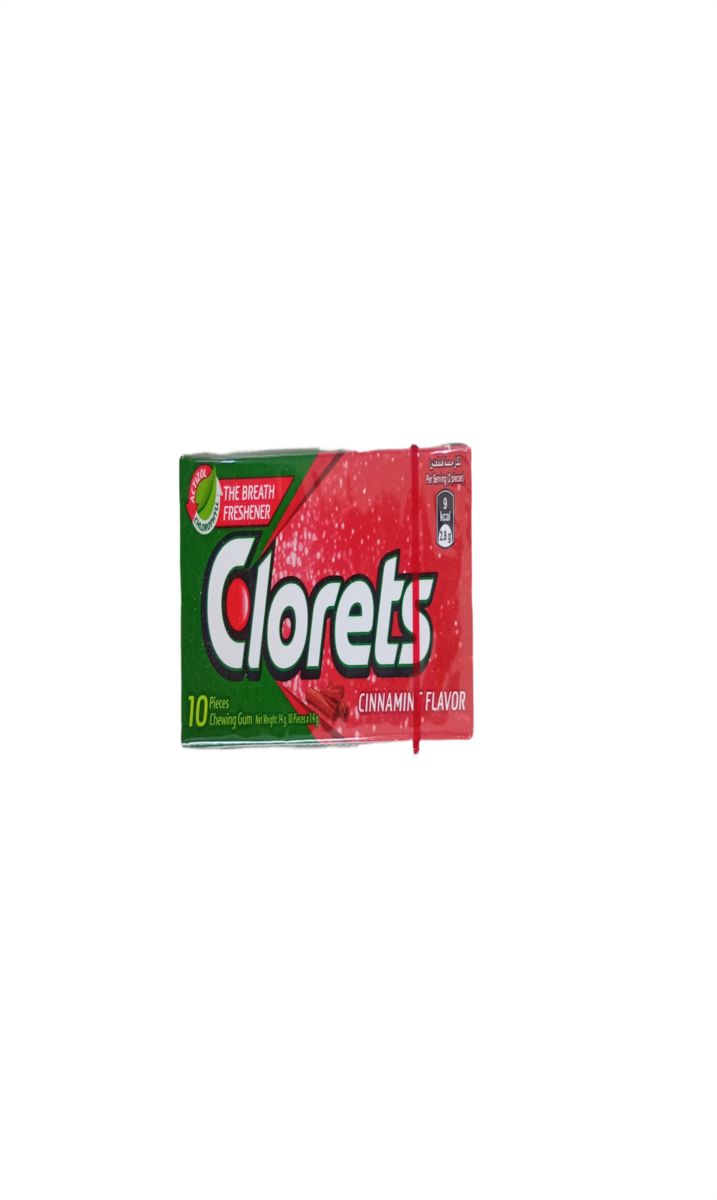 Clorets Cinnamint 10Pcs