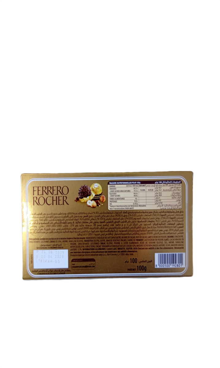 Ferrero Rocher Boite x8 100G