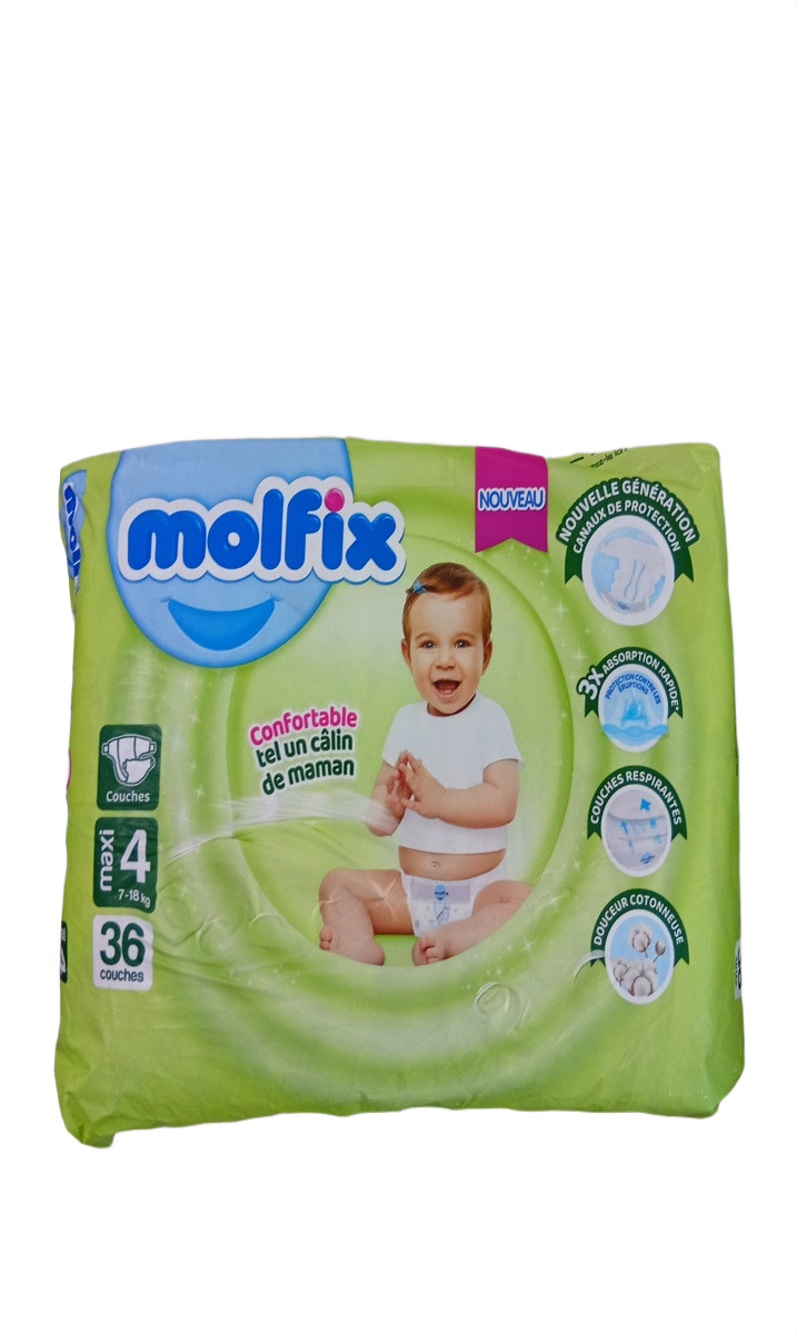 Molfix Couche Nº4 36P