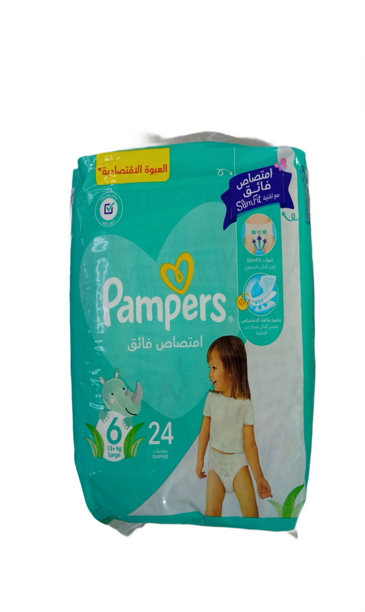 Pampers Couche Nº6 24P