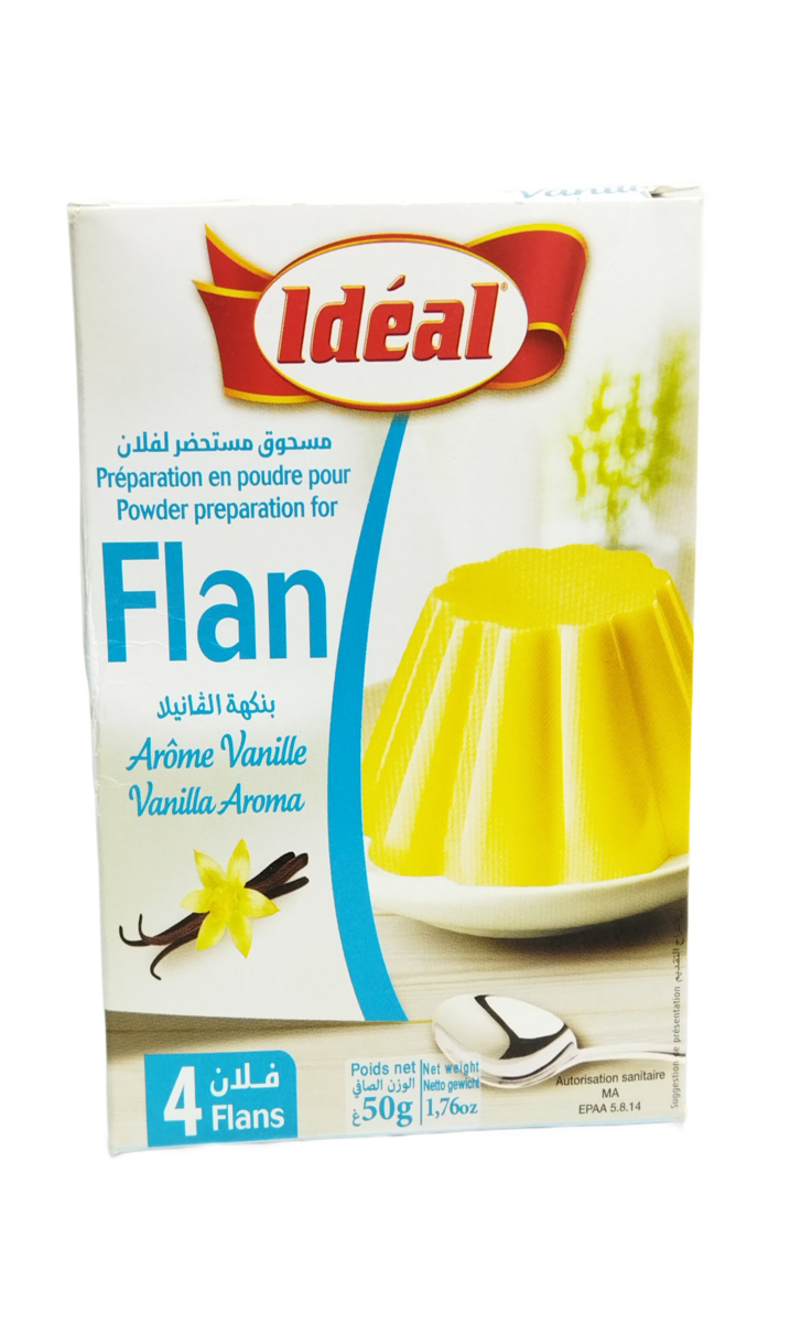 Ideal Flan Vanille 4x50G