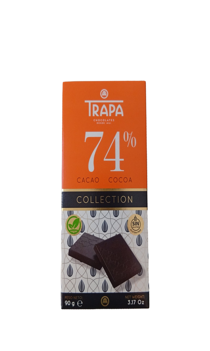 Trapa Collection 74% Cacoa 90G