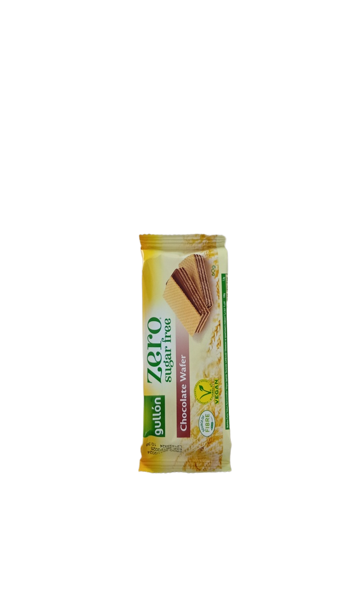 Gullon Chocolate Wafer Sans Sucre 60G