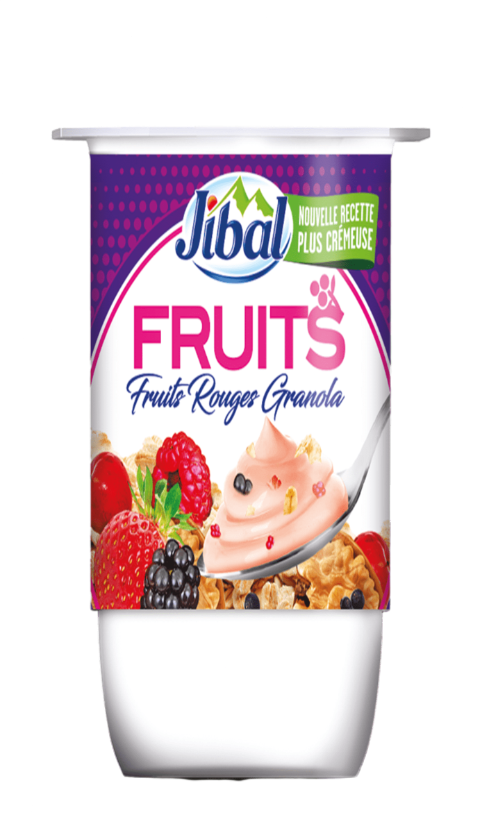 Jibal Yogurt Fruits Rouge Granola 110G