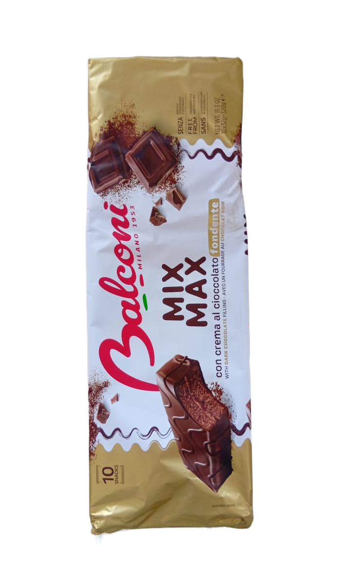 Balconi Dark Chocolate with dark cocoa cream 320G