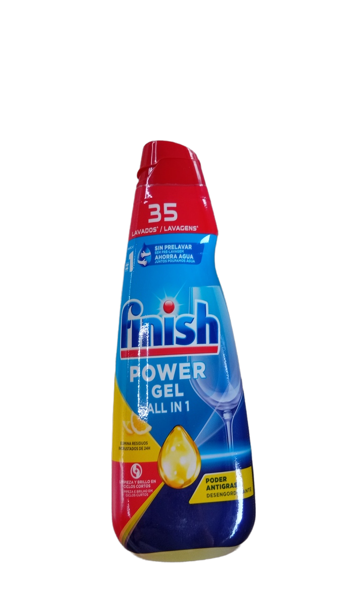 Finish Power Gel Citron 35 Lavages 700ML