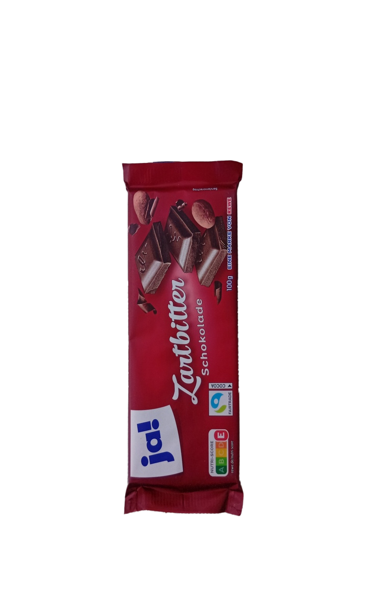Ja! Zartbitter Schocolade 100G