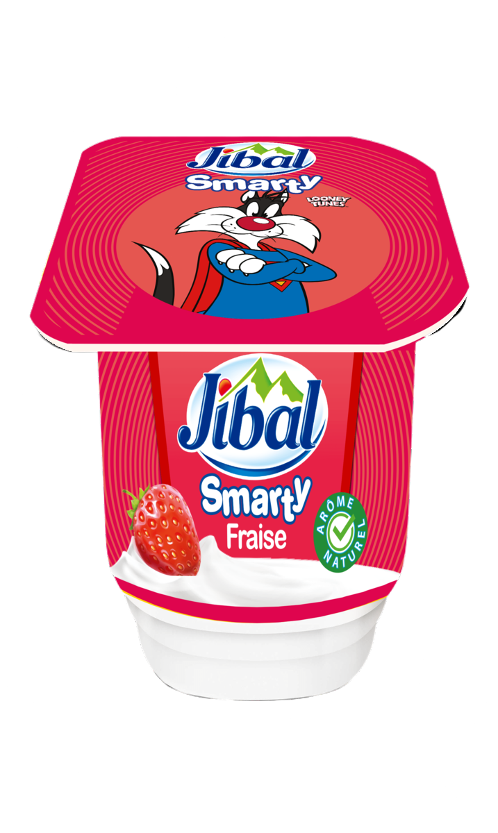Jibal Smarty Yogurt Fraise 60G