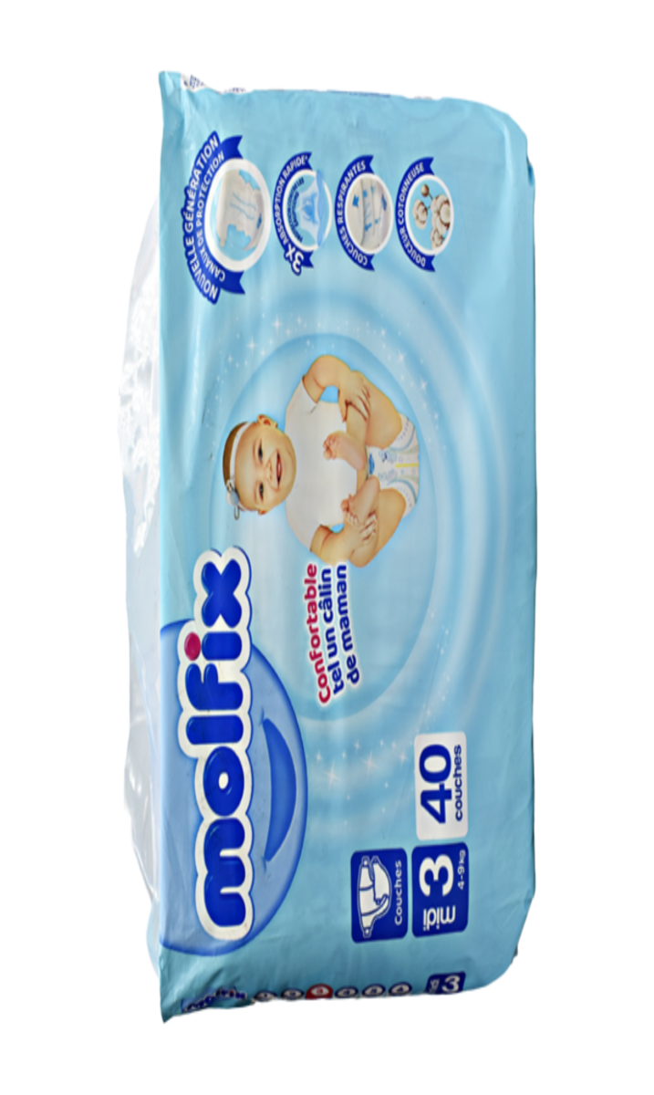 Molfix Couche Nº3 40P