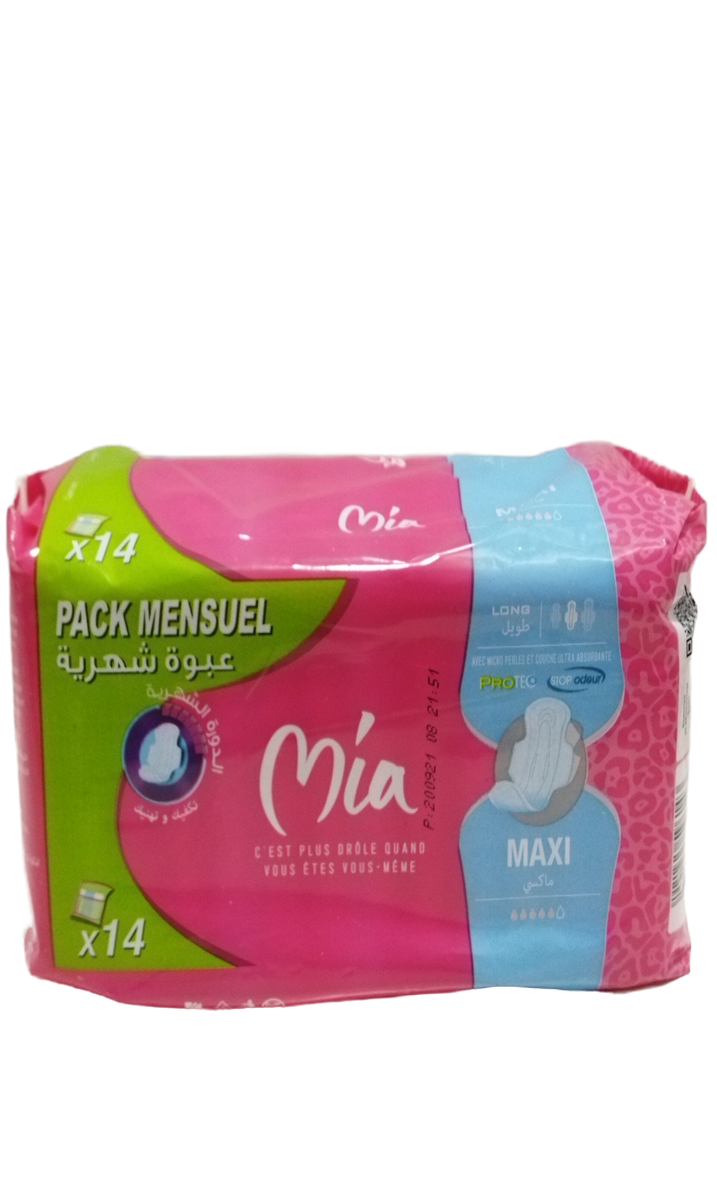 Mia Serviettes hygiéniques Long x14