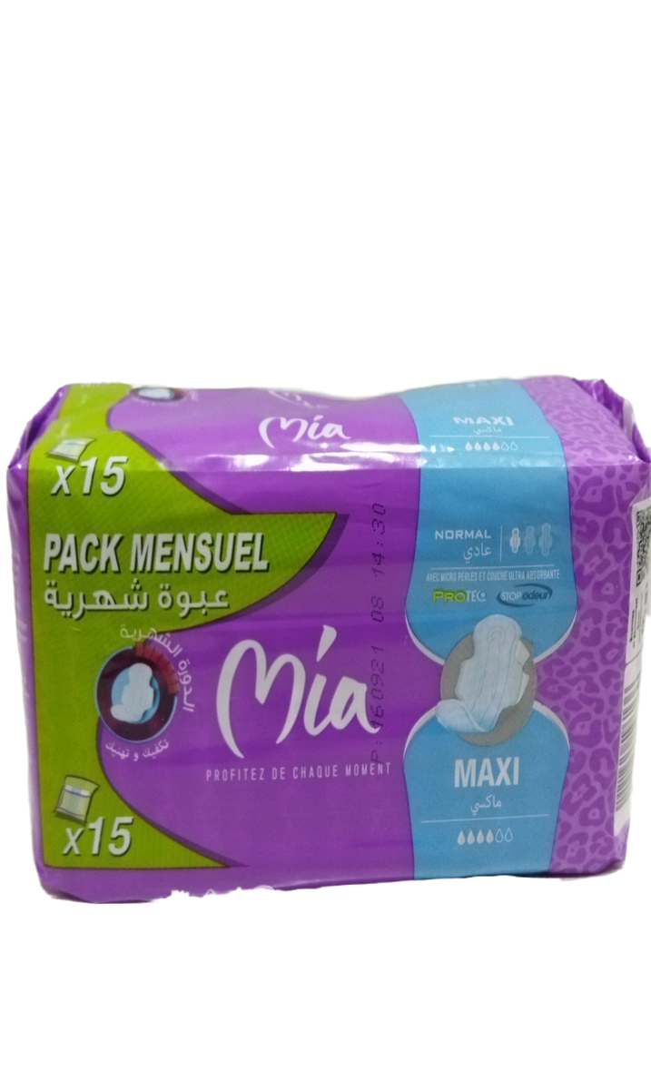 Mia Serviettes hygiéniques Normal x15