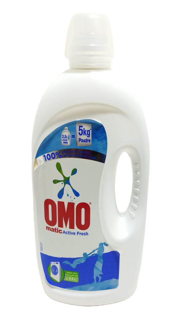 Omo Matic Fresh Lessive Liquide 2,5L