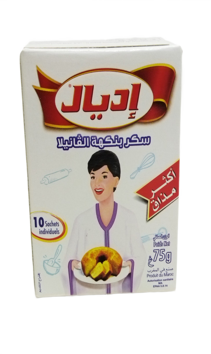 Ideal Sucre au Vanille 75G