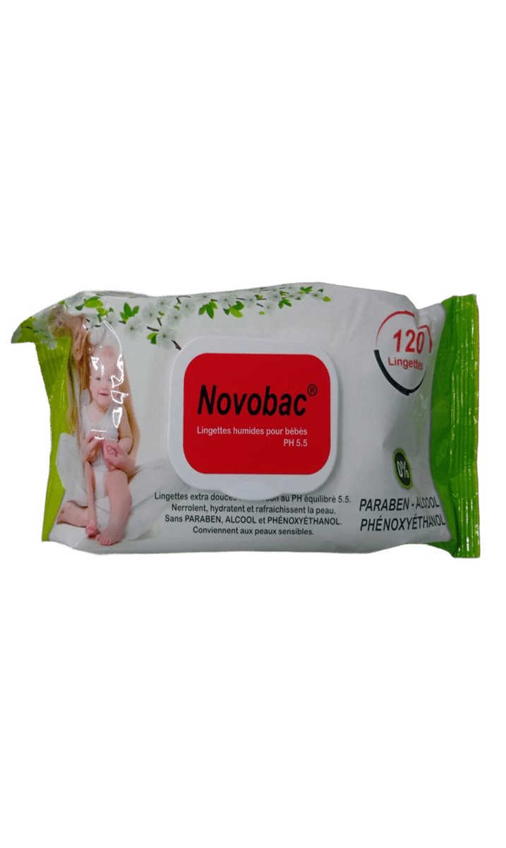 Novobac Lingettes 120Ps
