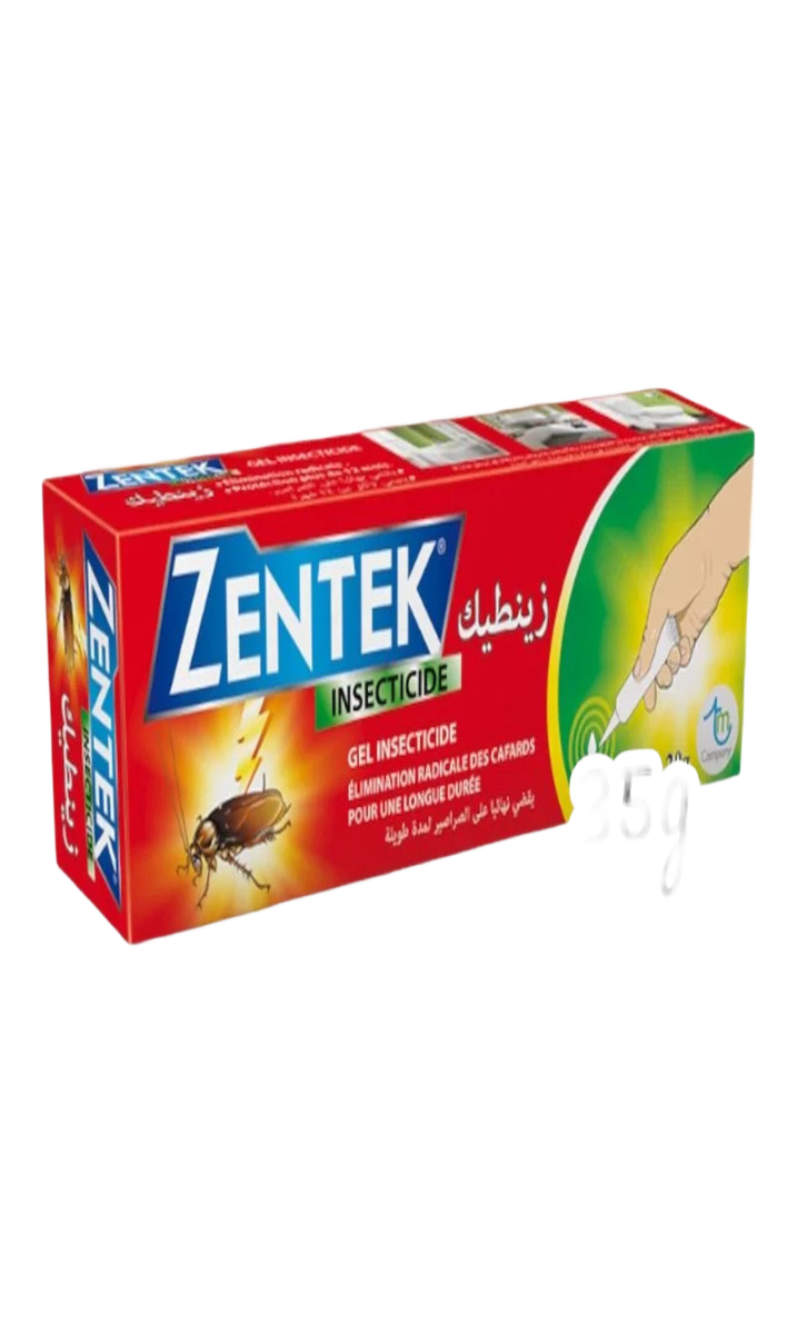 Zentek Inseticide Tube Anti Moustiques 20G