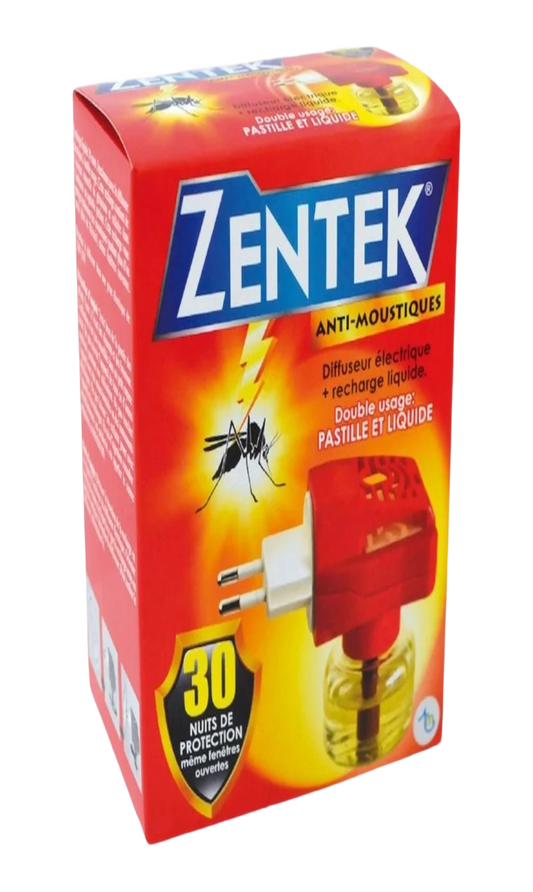 Zentek Recharge Liquide Anti-Moustique 30Nuit