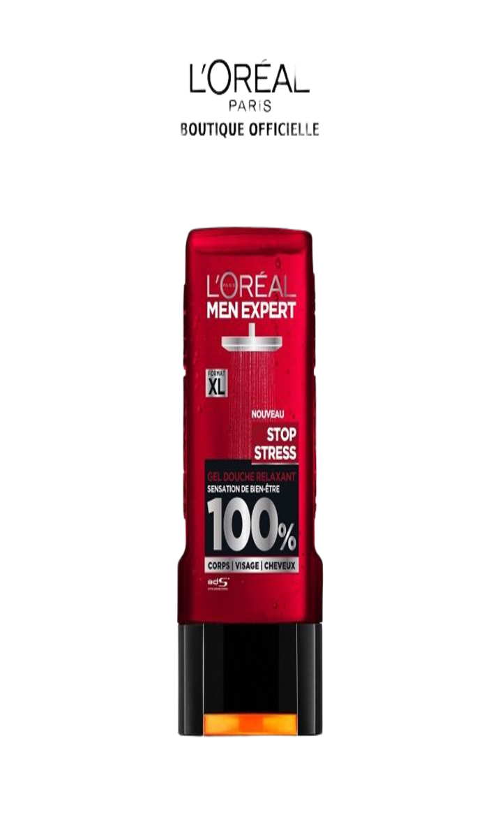 L’Oréal Men Expert  Lot de 2 Gels Douche 2x300ML