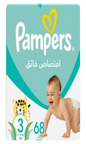 Pampers Couche Nº3 68P