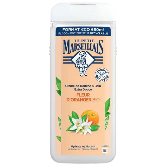 Marseillais Doux Gel Douche Fleur d'oranger 650ML