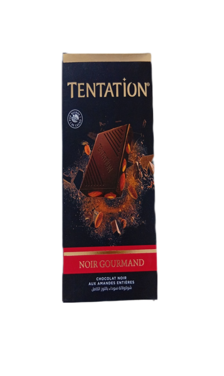 Tentation Noir Amandes 150g