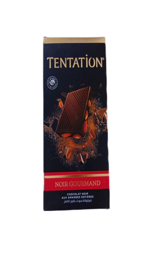 Tentation Noir Amandes 150g