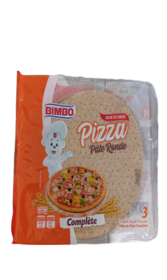 Bimbo Pizza Pâte Ronde Complete 3P 420G