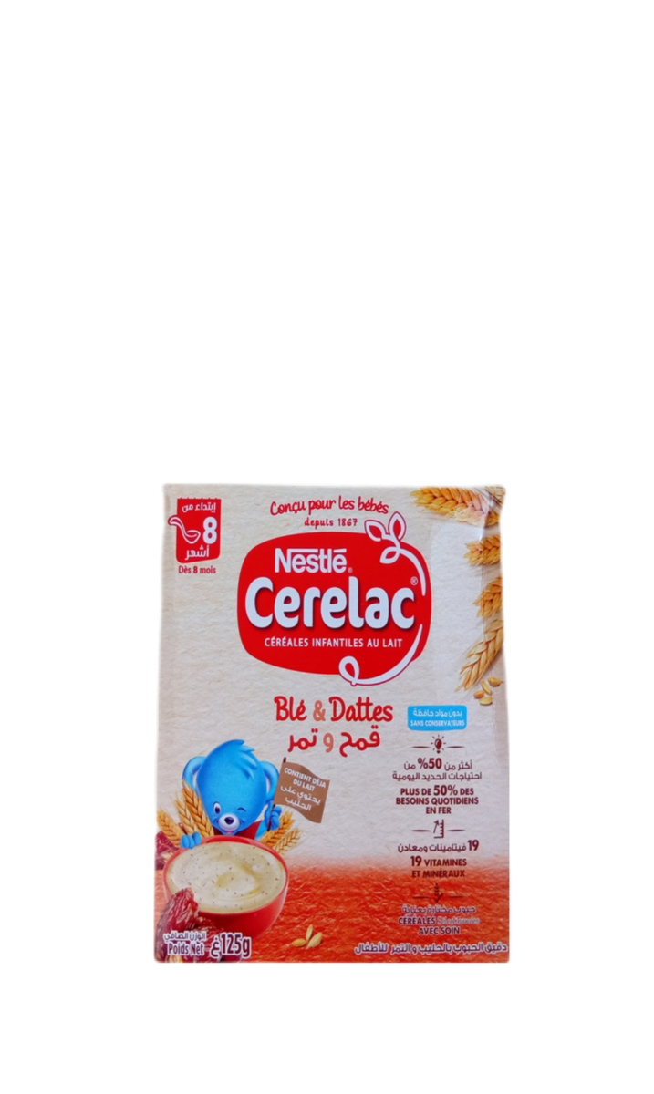 Nestle Cerelac Aux Ble & Dates 125G