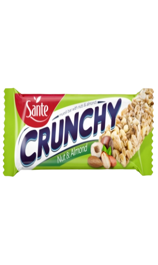 Sante Crunchy Cereal Bars with Nut and Almond 40G
