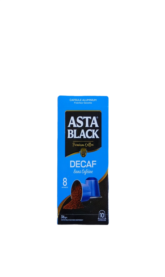 Asta Black Decaf Intensité 8/13 56G