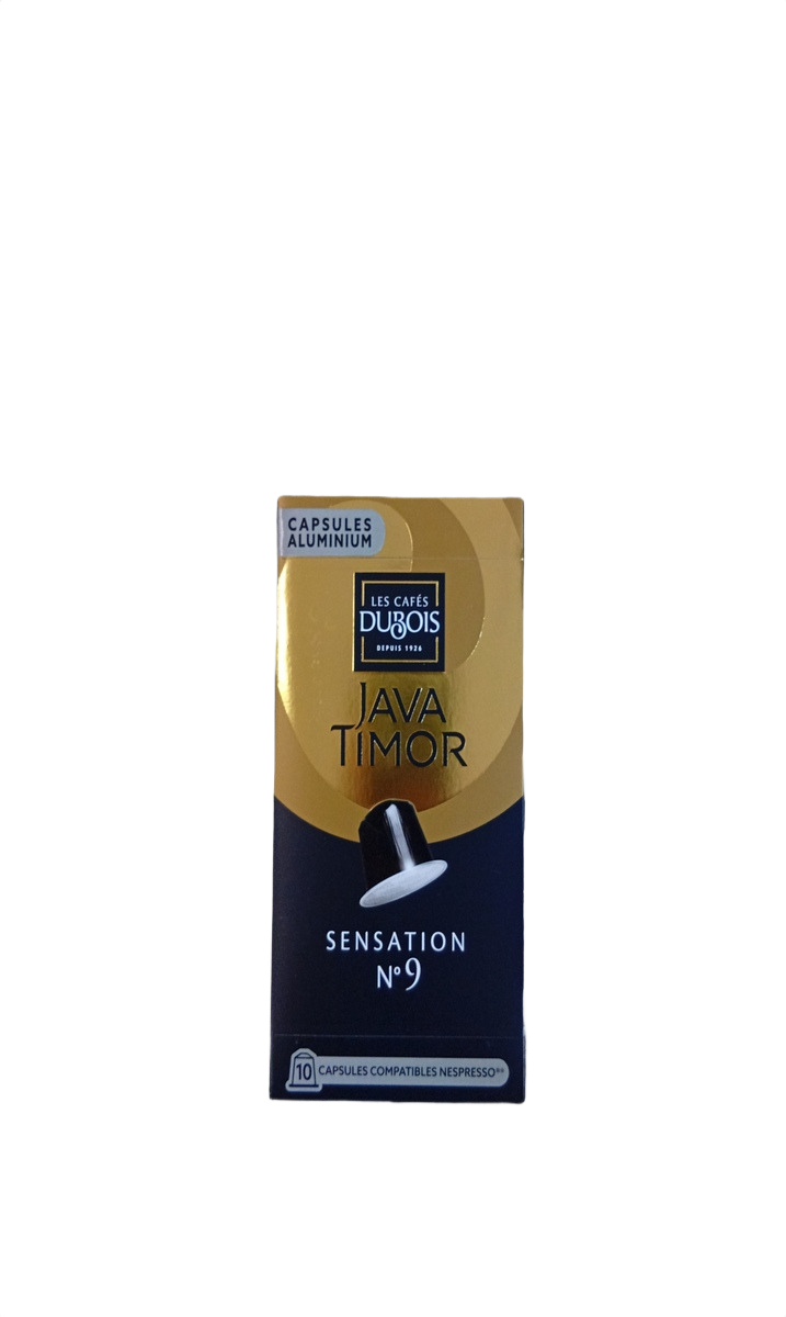 Dubois Java Sensation Nº9 10Capsules