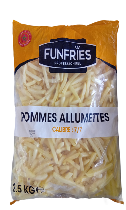 Funfries Frites Calibre 7/7 2.5Kg
