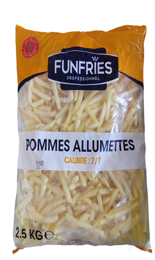 Funfries Frites Calibre 7/7 2.5Kg