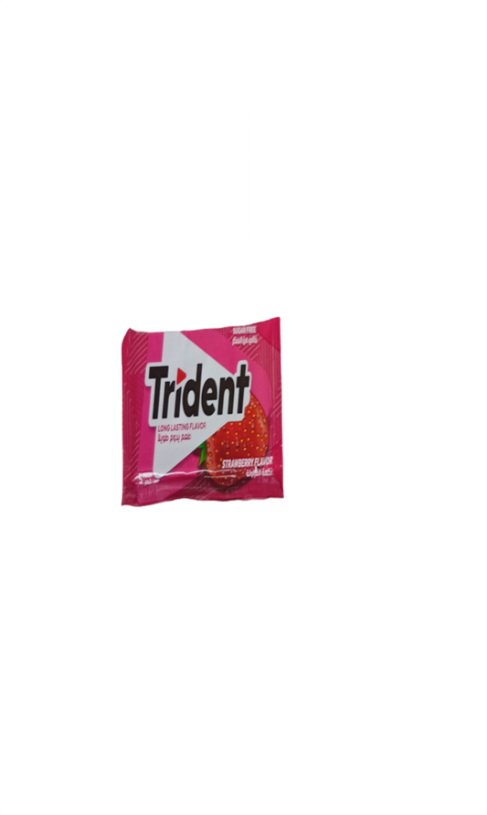 Trident Strawberry Sans Sucre 5Pcs