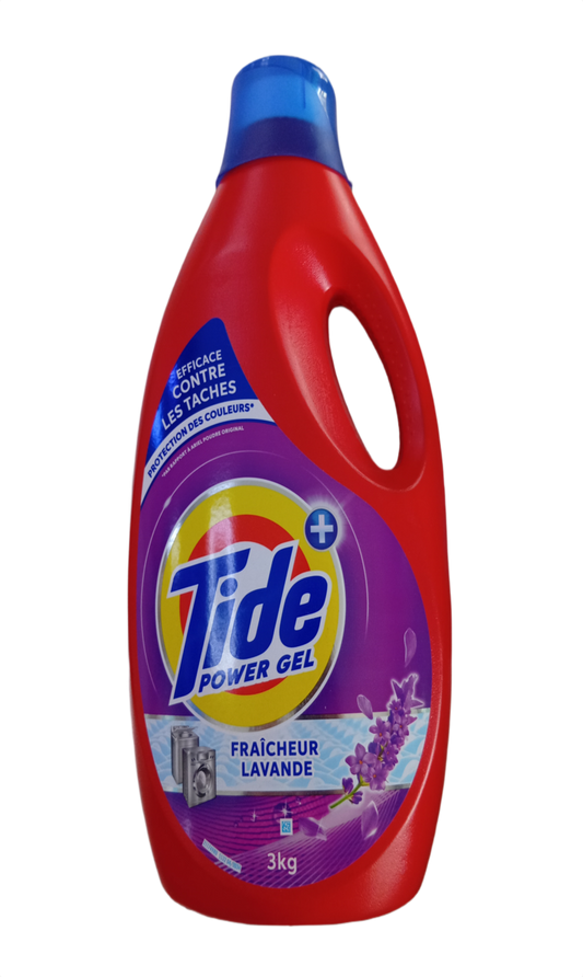 Tide Power Gel Lavande 3 KG