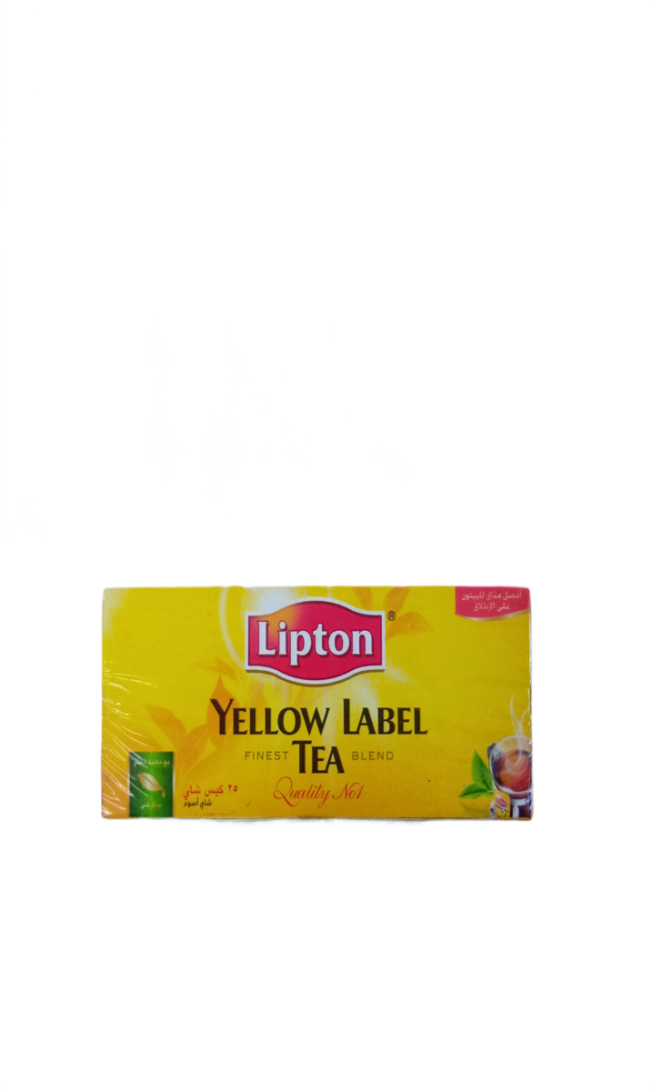 Thé Noir Lipton Yellow Label Tea 25 Sachets