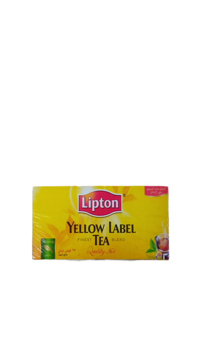 Thé Noir Lipton Yellow Label Tea 25 Sachets