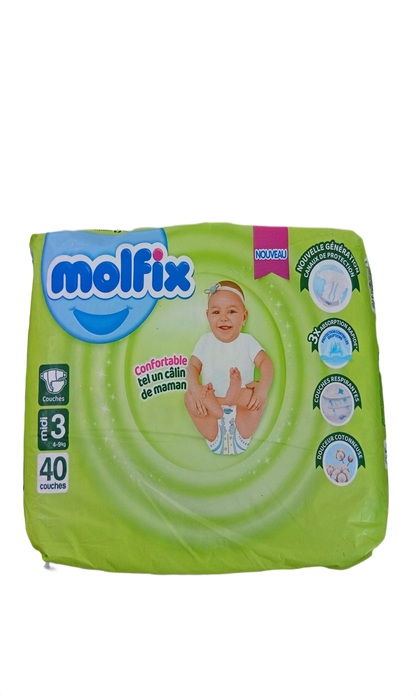 Molfix Couche Nº3 40P