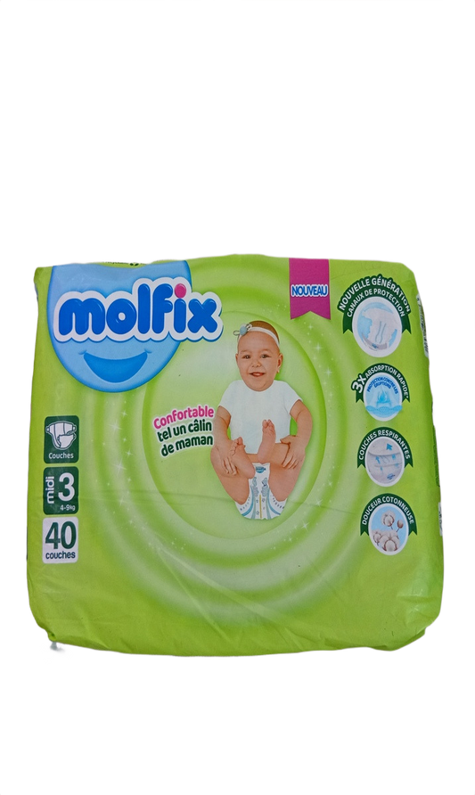 Molfix Couche Nº3 40P