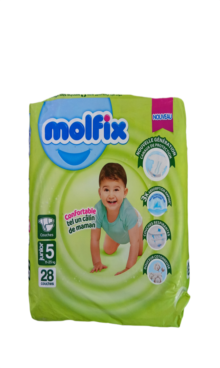 Molfix Couche Nº5 28P