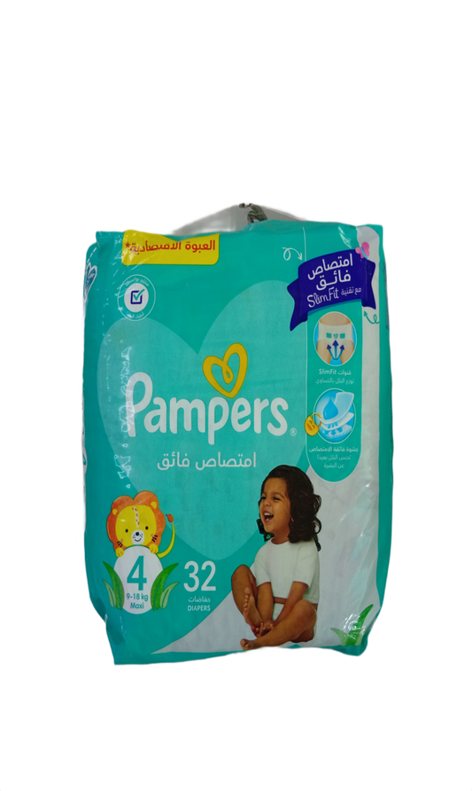 Pampers Couche Nº4 32P