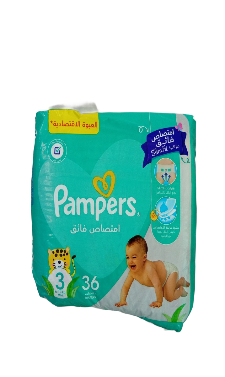 Pampers Couche Nº3 36P