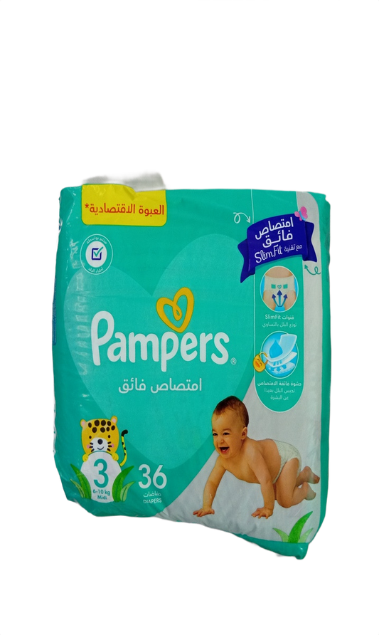 Pampers Couche Nº3 36P