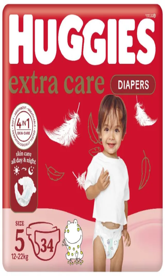 Huggies Couche Extra Care Nº5 34P