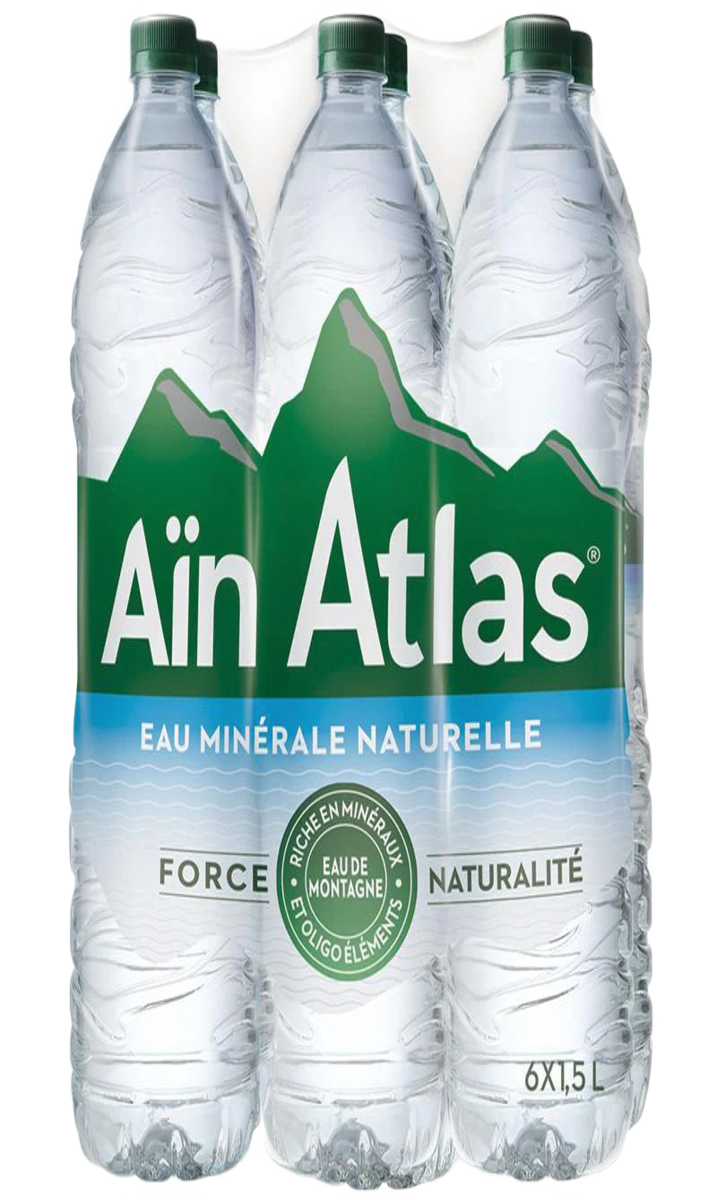 Eau Minérale Naturelle Ain Atlas 6x1.5L