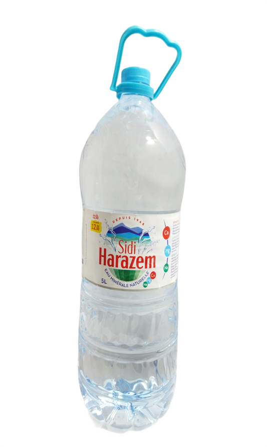 Sidi Harazem Eau Minérale Naturelle 5L