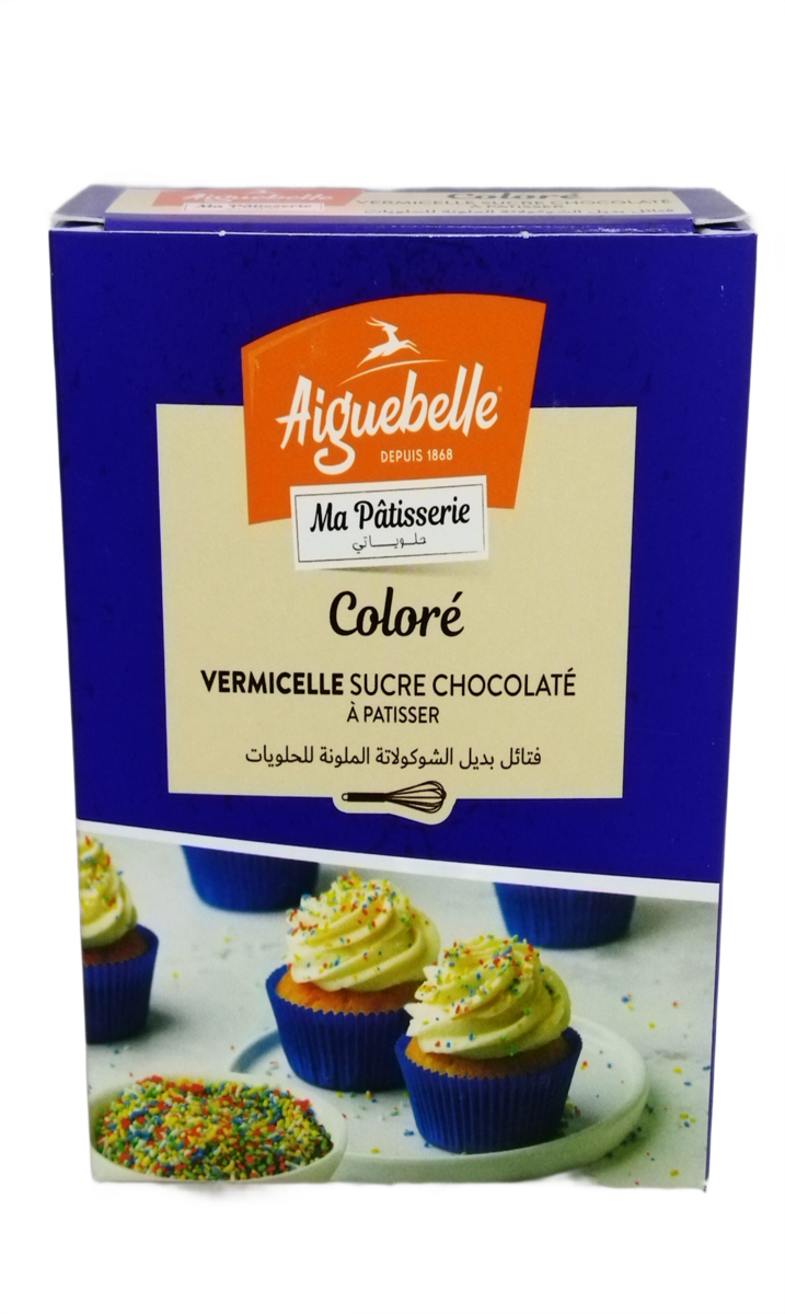 Aiguebelle Vermicelle Sucre Coloré 250G
