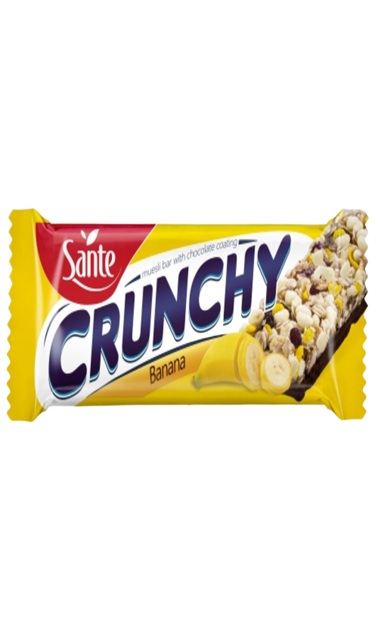 Sante Crunchy Cereal Bars with Banana 40G